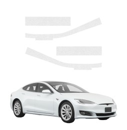 Powłoka techniczna na progi do Tesla Model S (2023-2026) GRIZZ 4w1 HeavyDuty Bezbarwna