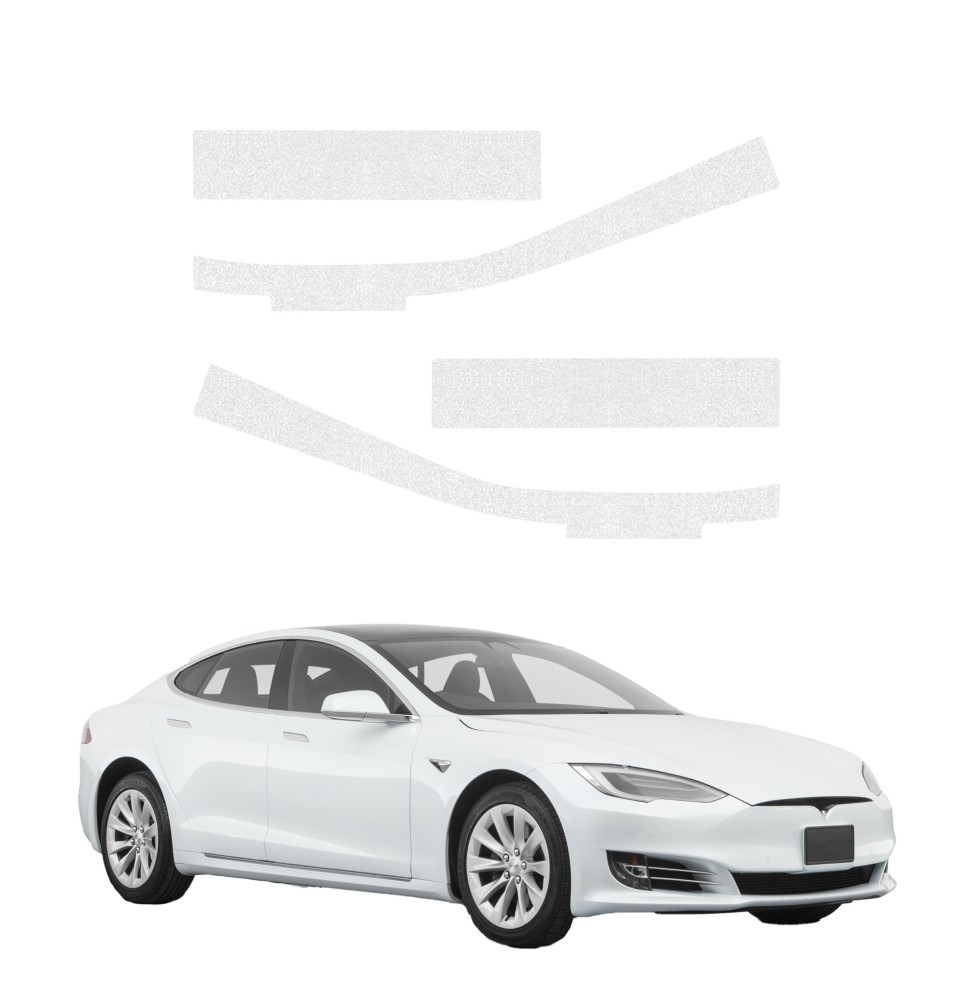 Powłoka techniczna na progi do Tesla Model S (2023-2026) GRIZZ 4w1 HeavyDuty Bezbarwna