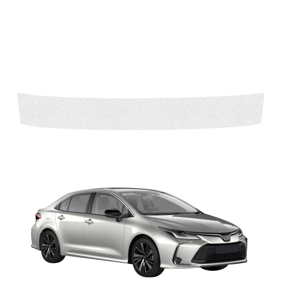 Powłoka techniczna na próg bagażnika do Toyota Corolla Sedan (2022-2026) GRIZZ HeavyDuty Bezbarwna