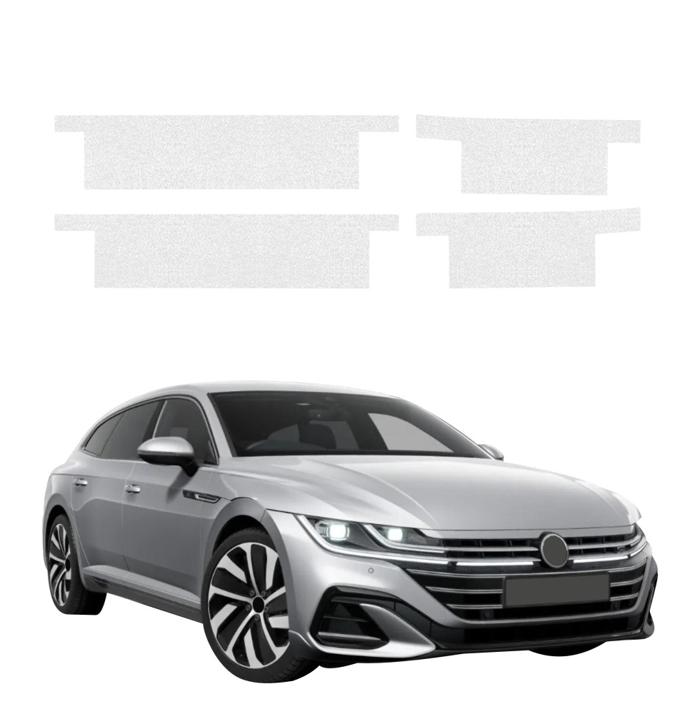 Powłoka techniczna na progi do Volkswagen Arteon (2024-2025) GRIZZ 4w1 HeavyDuty Bezbarwna
