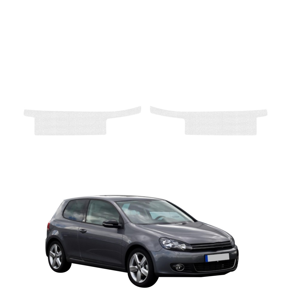 Powłoka techniczna na progi do Volkswagen Golf 6 Hatchback 3D (2008-2012) GRIZZ 2w1 HeavyDuty Bezbarwna