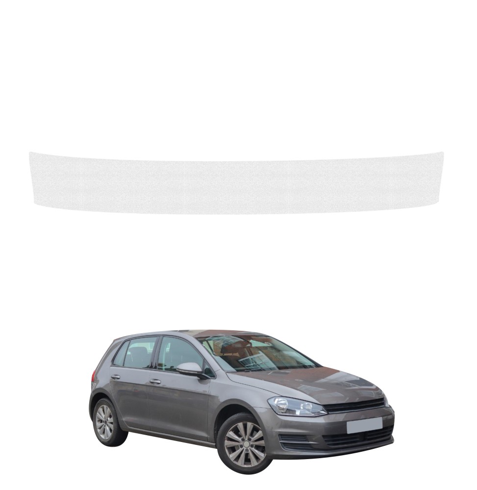 Powłoka techniczna na próg bagażnika do Volkswagen Golf 7 Hatchback 5D (2012-2020) GRIZZ HeavyDuty Bezbarwna