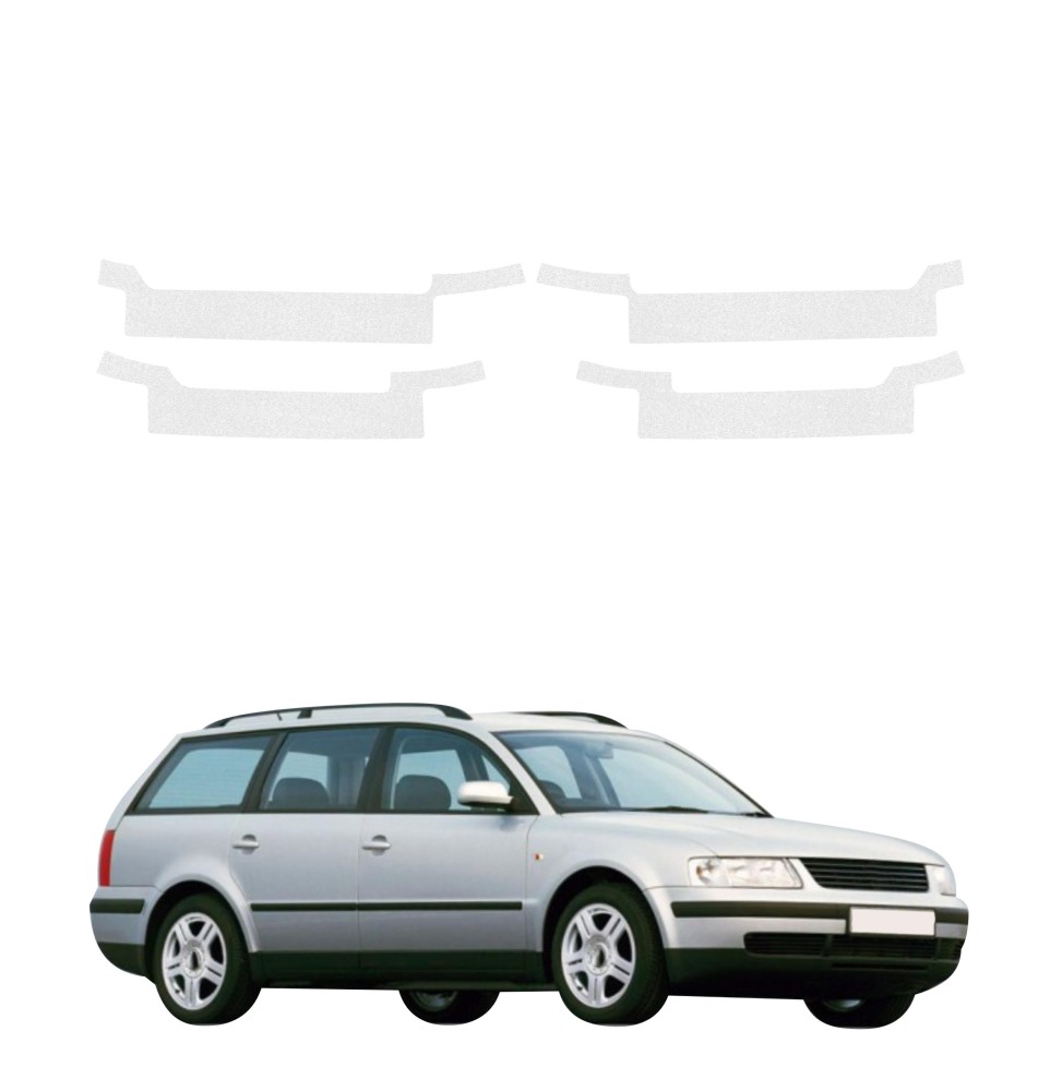 Powłoka techniczna na progi do Volkswagen Passat B5 Variant (1996-2000) GRIZZ 4w1 HeavyDuty Bezbarwna