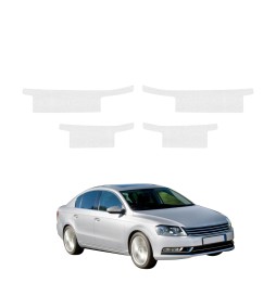 Powłoka techniczna na progi do Volkswagen Passat B7 Sedan (2010-2014) GRIZZ 4w1 HeavyDuty Bezbarwna