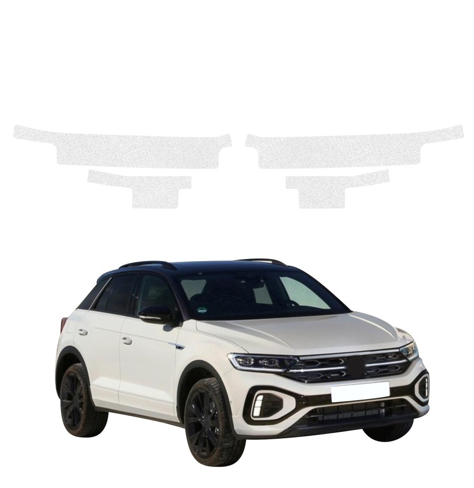 Powłoka techniczna na progi do Volkswagen T-Roc (2021-2025) GRIZZ 4w1 HeavyDuty Bezbarwna