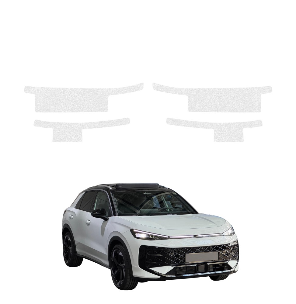 Powłoka techniczna na progi do Volkswagen T-Roc (2025-2026) GRIZZ 4w1 HeavyDuty Bezbarwna