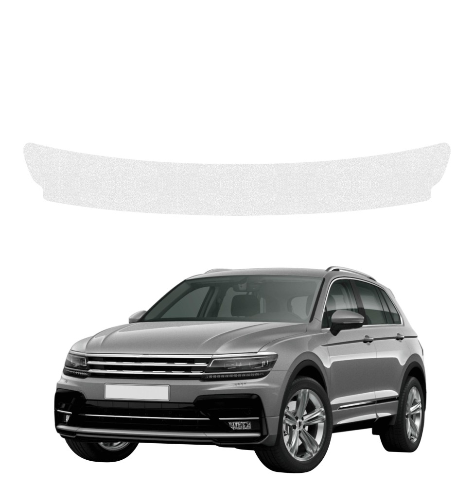 Powłoka techniczna na próg bagażnika do Volkswagen Tiguan 2 (2016-2020) GRIZZ HeavyDuty Bezbarwna