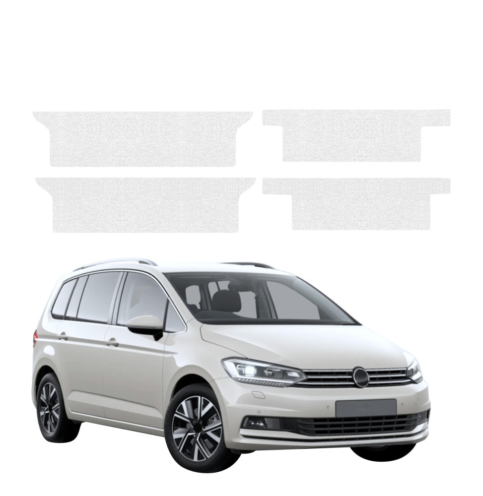 Powłoka techniczna na progi do Volkswagen Touran (2024-2026) GRIZZ 4w1 HeavyDuty Bezbarwna