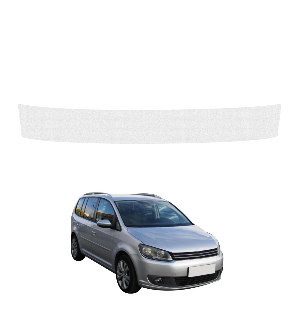 Powłoka techniczna na próg bagażnika do Volkswagen Touran I MPV 5D (2010-2015) GRIZZ HeavyDuty Bezbarwna