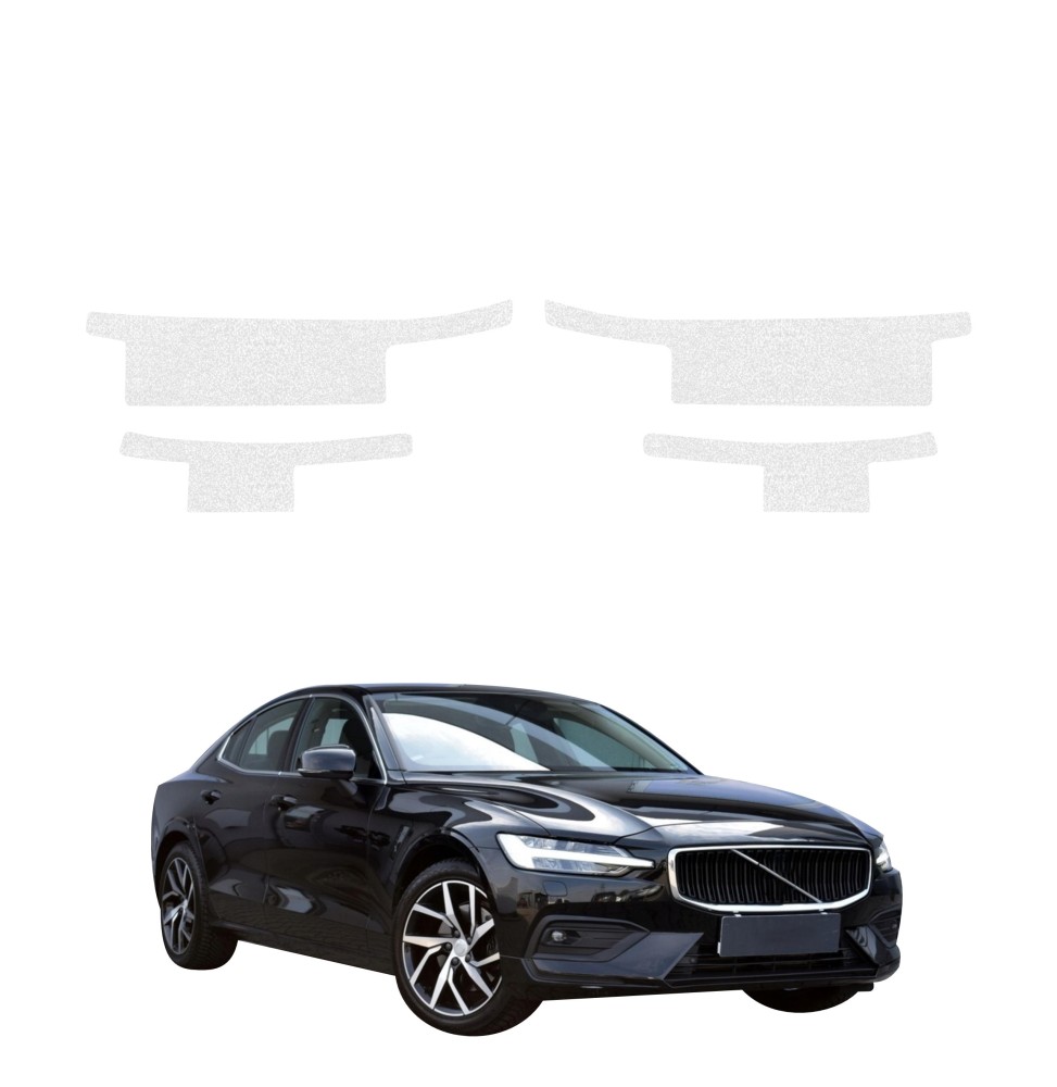 Powłoka techniczna na progi do Volvo S60 3 Sedan 4D (2019-2024) GRIZZ 4w1 HeavyDuty Bezbarwna