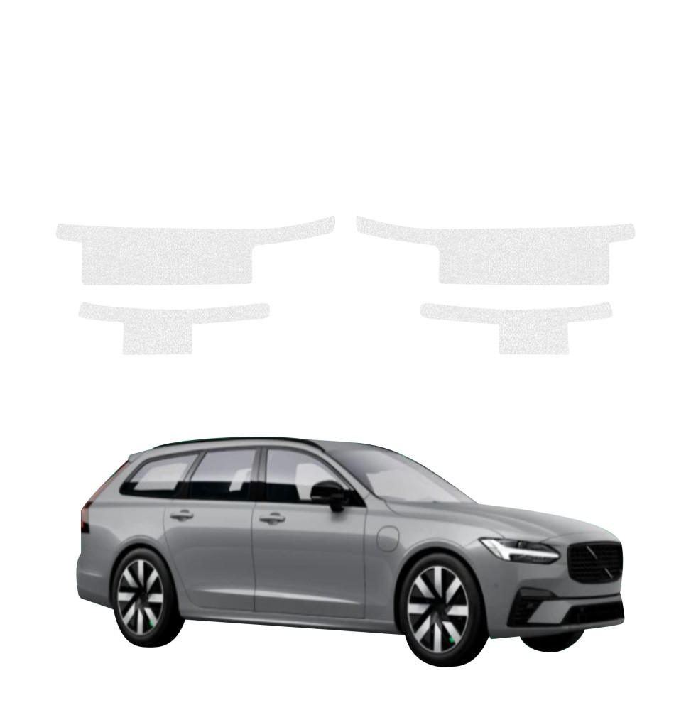 Powłoka techniczna na progi do Volvo V90 (2021-2026) GRIZZ 4w1 HeavyDuty Bezbarwna