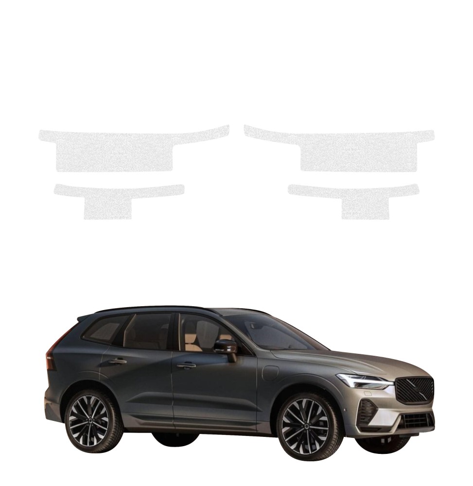 Powłoka techniczna na progi do Volvo XC60 (2025-2026) GRIZZ 4w1 HeavyDuty Bezbarwna