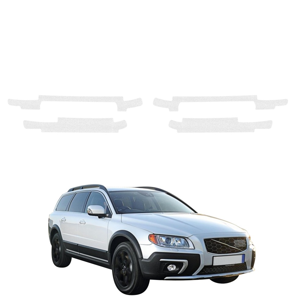 Powłoka techniczna na progi do Volvo XC70 3 Kombi 5D (2013-2016) GRIZZ 4w1 HeavyDuty Bezbarwna