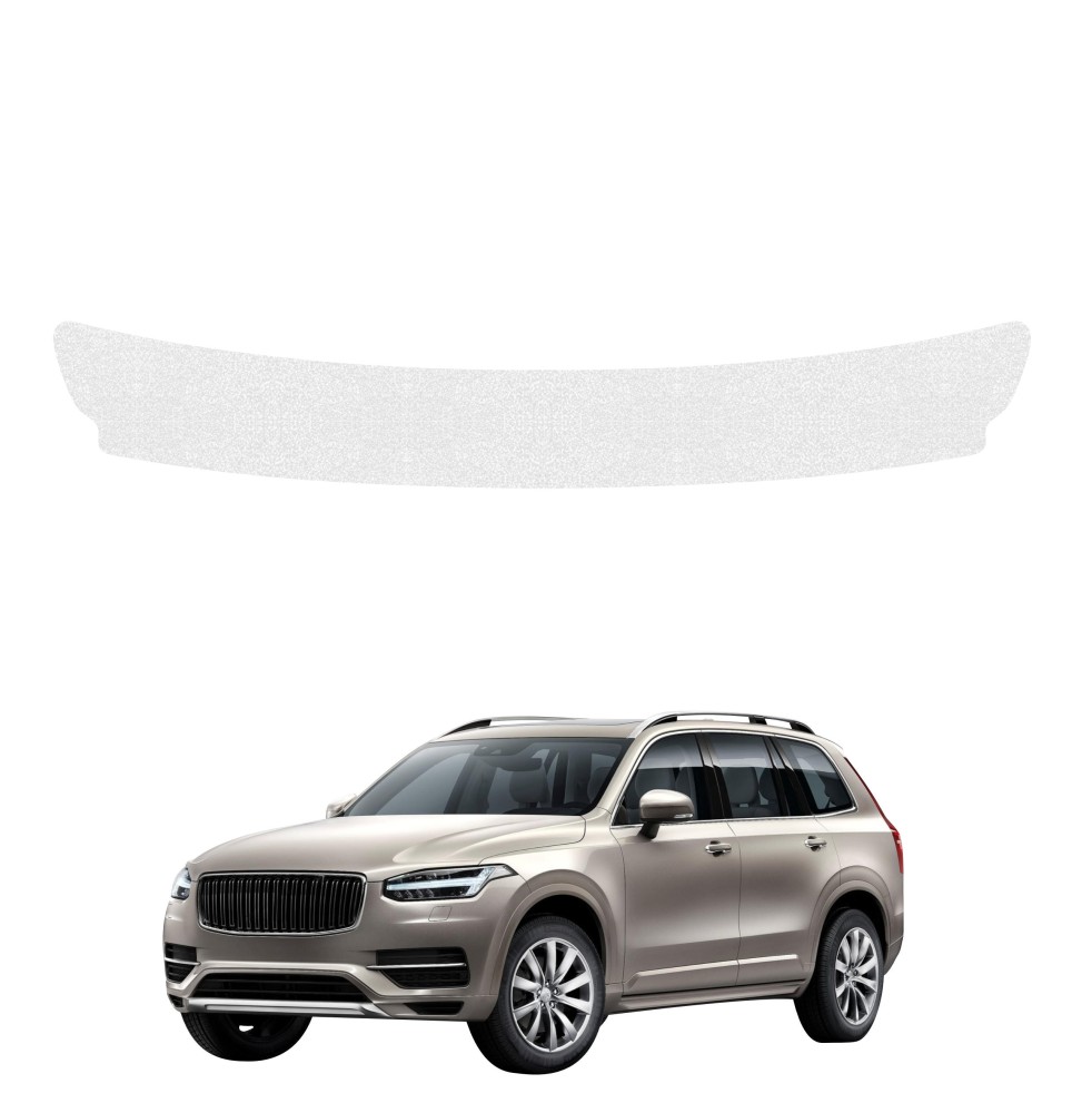 Powłoka techniczna na próg bagażnika do Volvo XC90 (2015-2020) GRIZZ HeavyDuty Bezbarwna