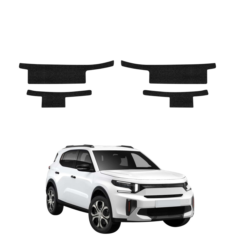 Powłoka techniczna na progi do Citroen C3 Aircross (2025-2026) GRIZZ 4w1 HeavyDuty Czarna