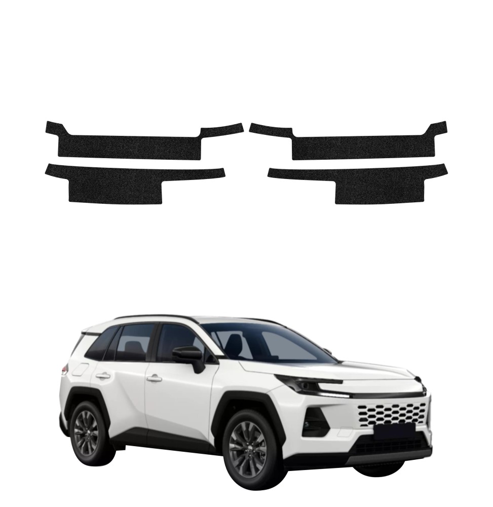 Powłoka techniczna na progi do Toyota RAV4 (2026) GRIZZ 4w1 HeavyDuty Czarna