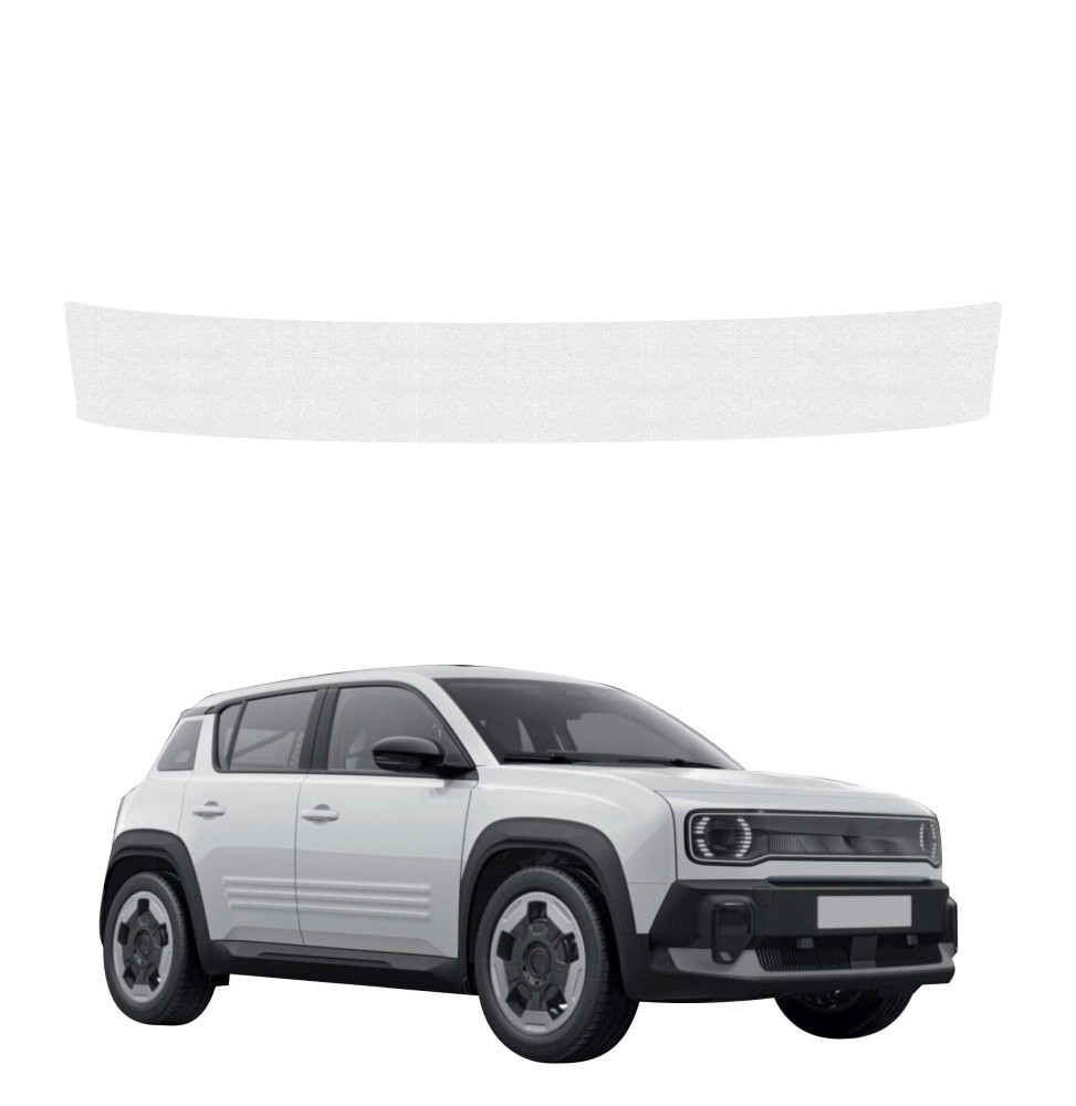 Powłoka techniczna na próg bagażnika do Renault R4 (2025-2026) GRIZZ HeavyDuty Bezbarwna