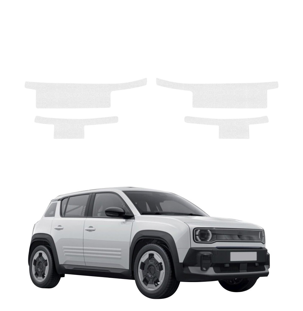 Powłoka techniczna na progi do Renault R4 (2025-2026) GRIZZ 4w1 HeavyDuty Bezbarwna