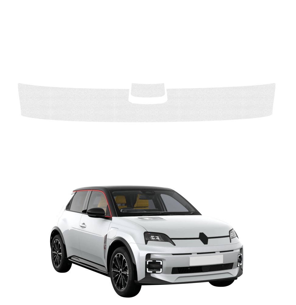 Powłoka techniczna na próg bagażnika do Renault R5 (2024-2026) GRIZZ 2w1 HeavyDuty Bezbarwna