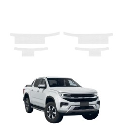 Powłoka techniczna na progi do Volkswagen Amarok (2023-2026) GRIZZ 4w1 HeavyDuty Bezbarwna