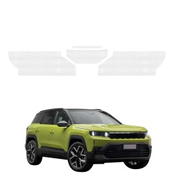 Powłoka techniczna na próg bagażnika do Jeep Compass (2025-2026) GRIZZ 4w1 HeavyDuty Biała
