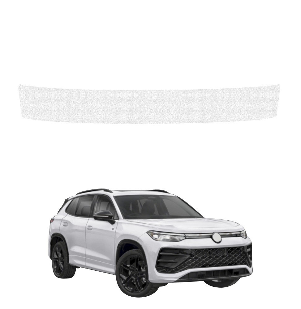 Powłoka techniczna na próg bagażnika do Volkswagen Tiguan (2023-2026) GRIZZ HeavyDuty Biała