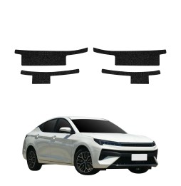 Powłoka techniczna na progi do JAC J7 Plus (2025-2026) GRIZZ 4w1 HeavyDuty Czarna