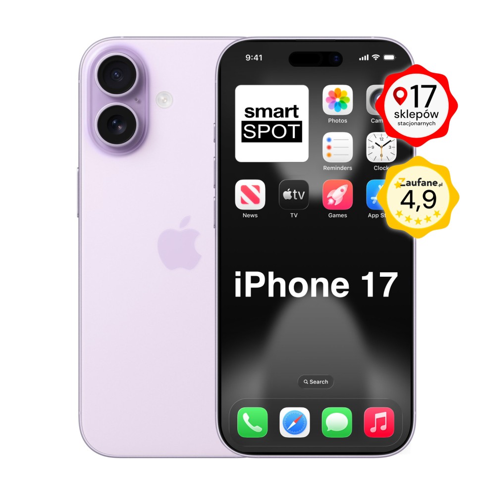 iPhone 17 100% kondycji baterii eSIM
