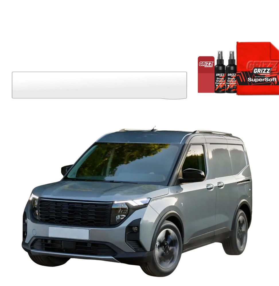 Folia ochronna na lewe progi drzwi ładowni do Ford Transit Courier (2024-2026)