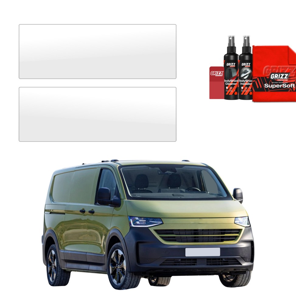 2w1 Folia ochronna na przednie progi do Volkswagen Transporter (2024-2026) 
