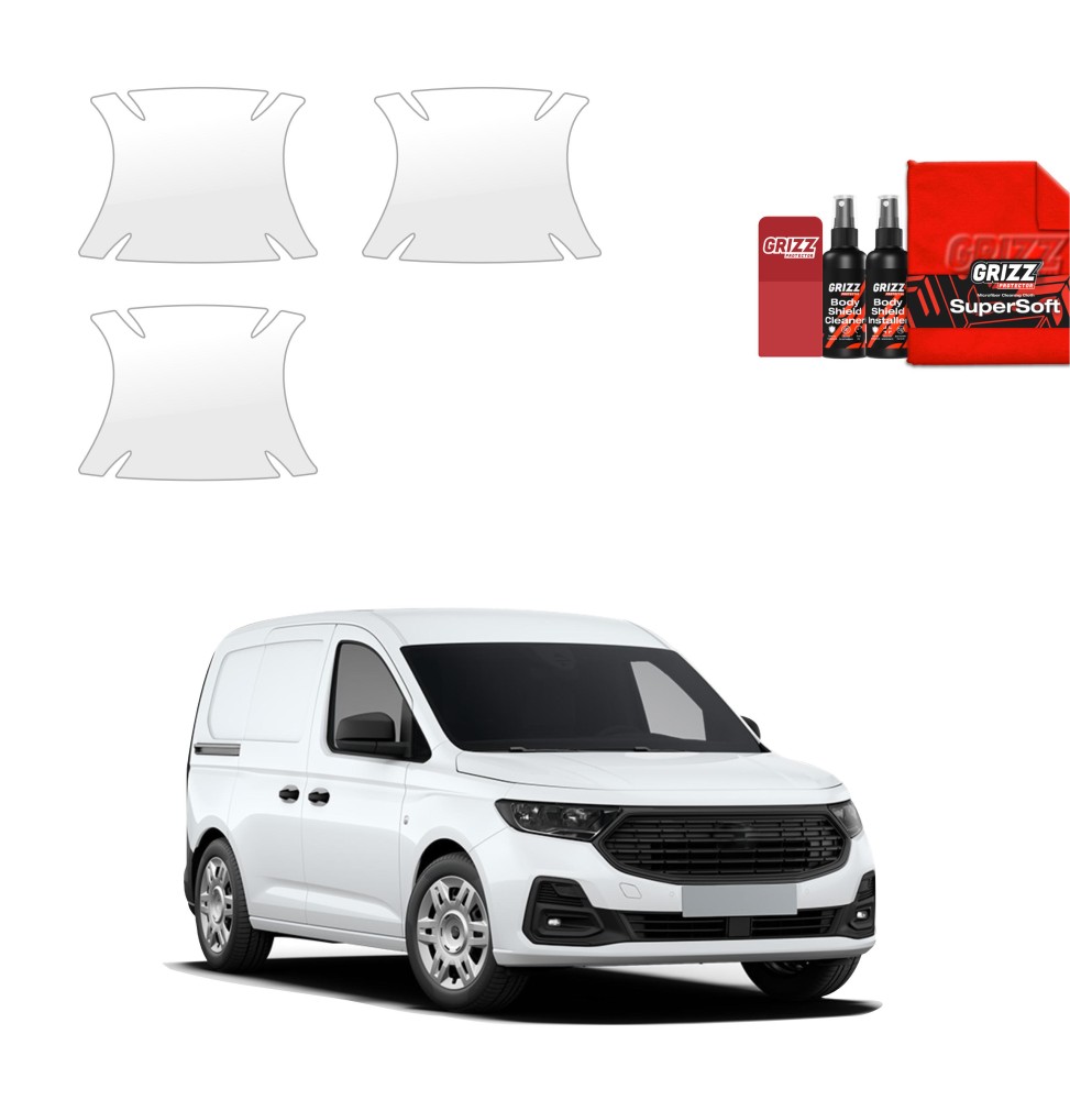 3w1 Folia ochronna pod klamki do Ford Transit Connect (2022-2026)