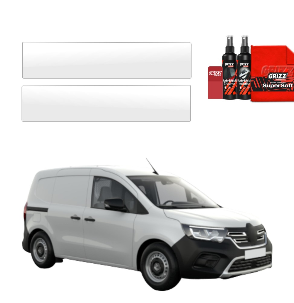 2w1 Folia ochronna na przednie progi do Renault Kangoo Van (2021-2026) 