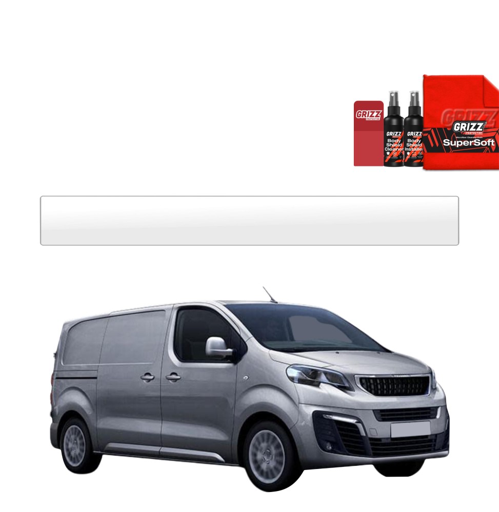 Folia ochronna na prawe progi drzwi ładowni do Peugeot Expert (2024-2026) 