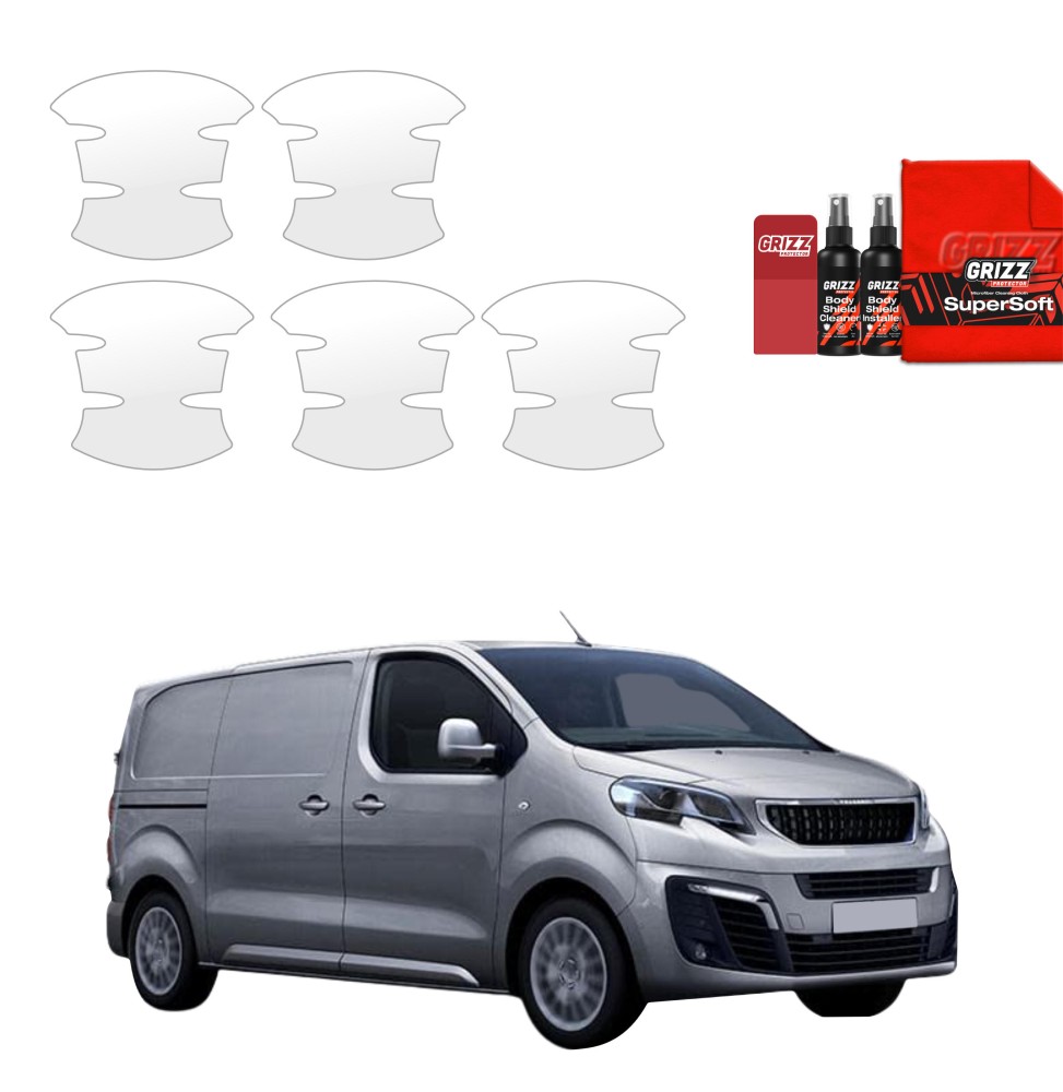 5w1 Folia ochronna pod klamki do Peugeot Expert (2024-2026)