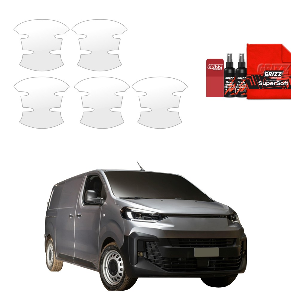 5w1 Folia ochronna pod klamki do Fiat Scudo (2024-2026)