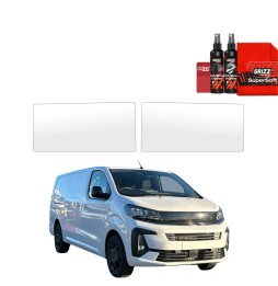 2w1 Folia ochronna na przednie progi bez wcięcia do Opel Vivaro (2024-2026)