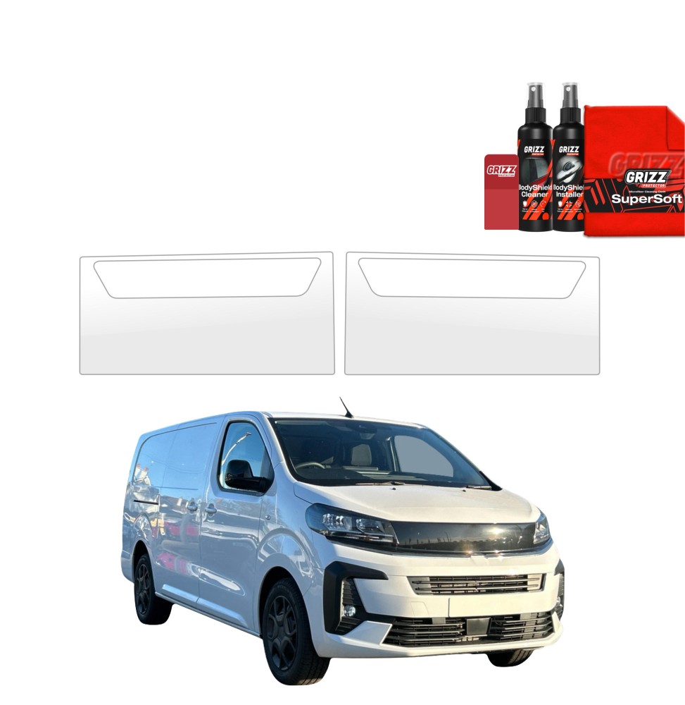 2w1 Folia ochronna na przednie progi do Opel Vivaro (2024-2026) 