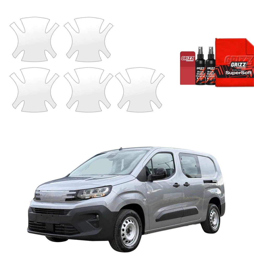 5w1 Folia ochronna pod klamki do Peugeot Partner (2018-2026)