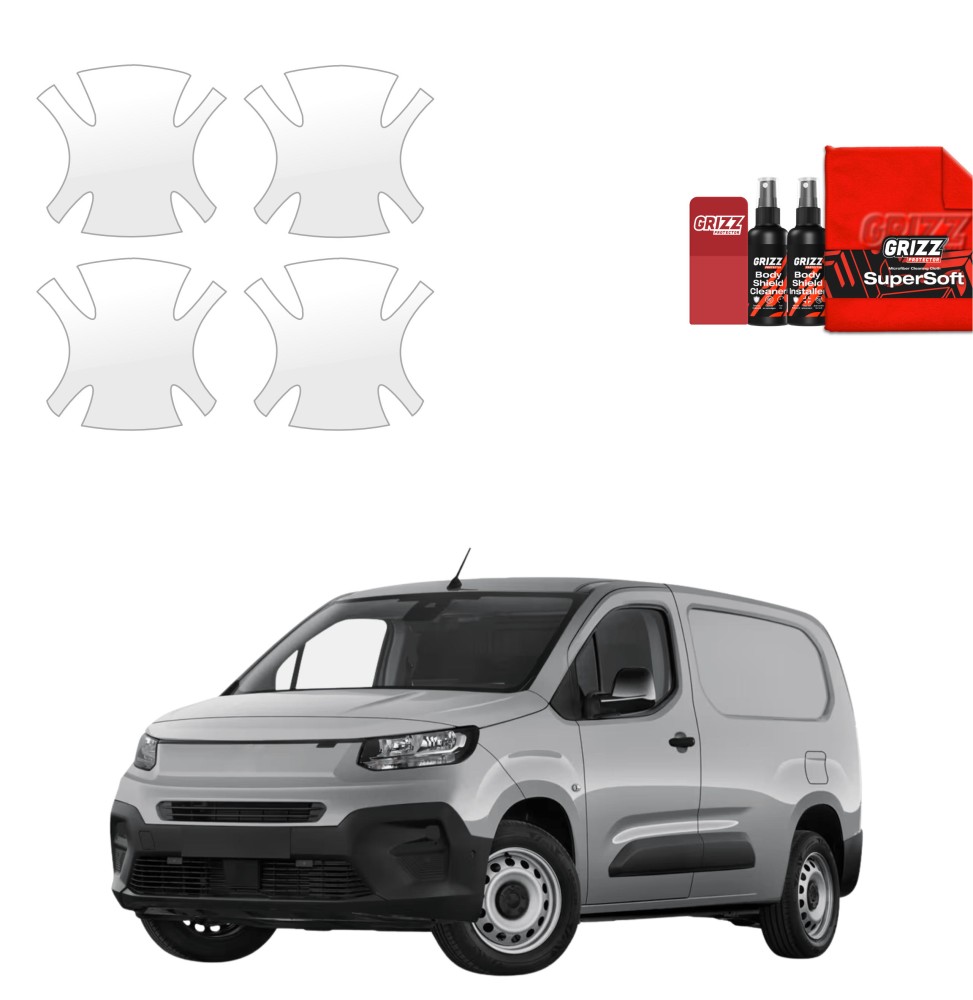 4w1 Folia ochronna pod klamki do Fiat Doblo Cargo (2018-2026) 