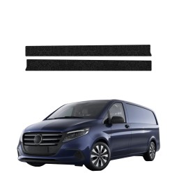 Powłoka techniczna na progi przednie do Mercedes-Benz eVito (2014-2026) GRIZZ 2w1 HeavyDuty Czarna