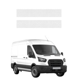 Powłoka techniczna na progi przednie Ford Transit (2020-2026) GRIZZ 2w1 HeavyDuty Bezbarwna