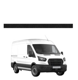 Powłoka techniczna na lewy próg drzwi ładowni do Ford Transit (2020-2026) GRIZZ HeavyDuty Czarna