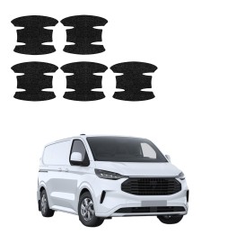 Powłoka techniczna pod klamki do Ford Transit Custom (2022-2026) GRIZZ 5w1 HeavyDuty Czarna