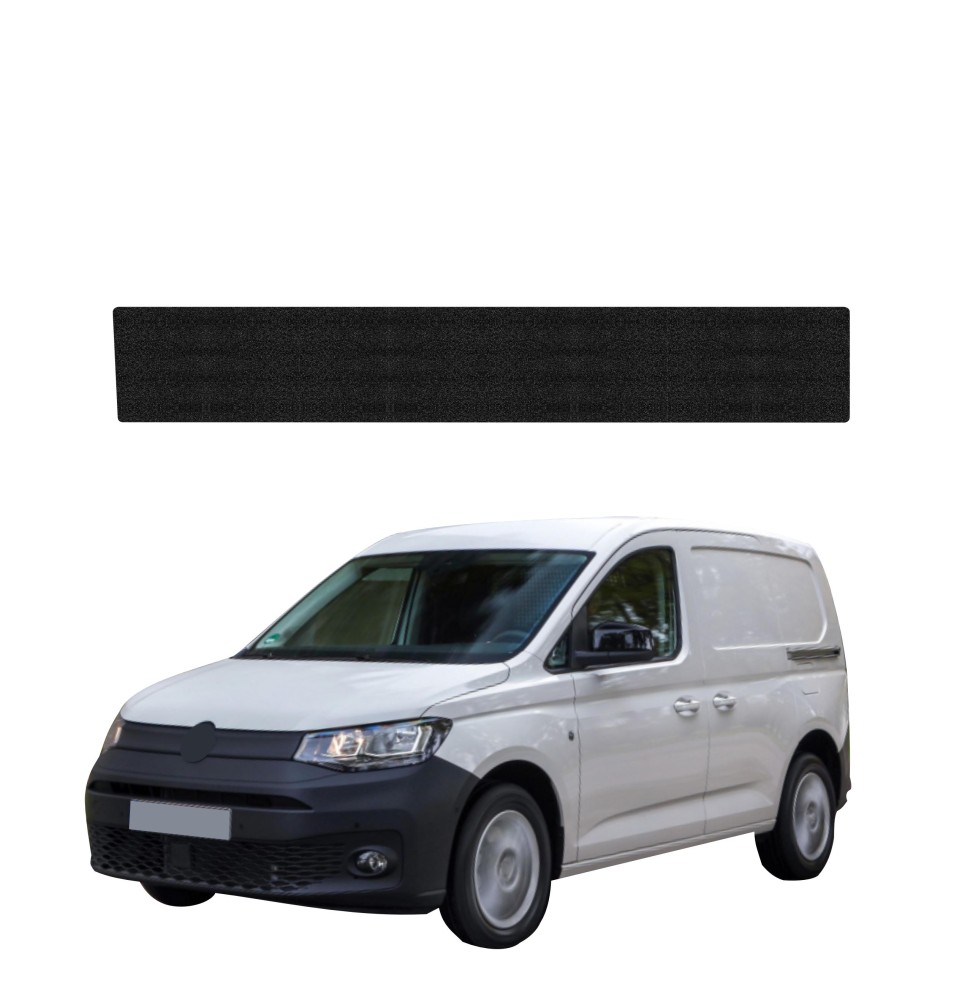Powłoka techniczna na prawy próg drzwi ładowni do Volkswagen Caddy Cargo (2020-2026) GRIZZ HeavyDuty Czarna