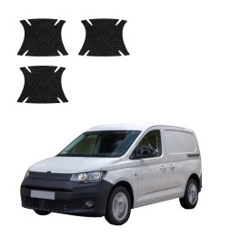 Powłoka techniczna pod klamki do Volkswagen Caddy Cargo (2020-2026) GRIZZ 3w1 HeavyDuty Czarna
