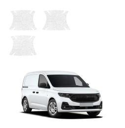 Powłoka techniczna pod klamki do Ford Transit Connect (2022-2026) GRIZZ 3w1 HeavyDuty Biała