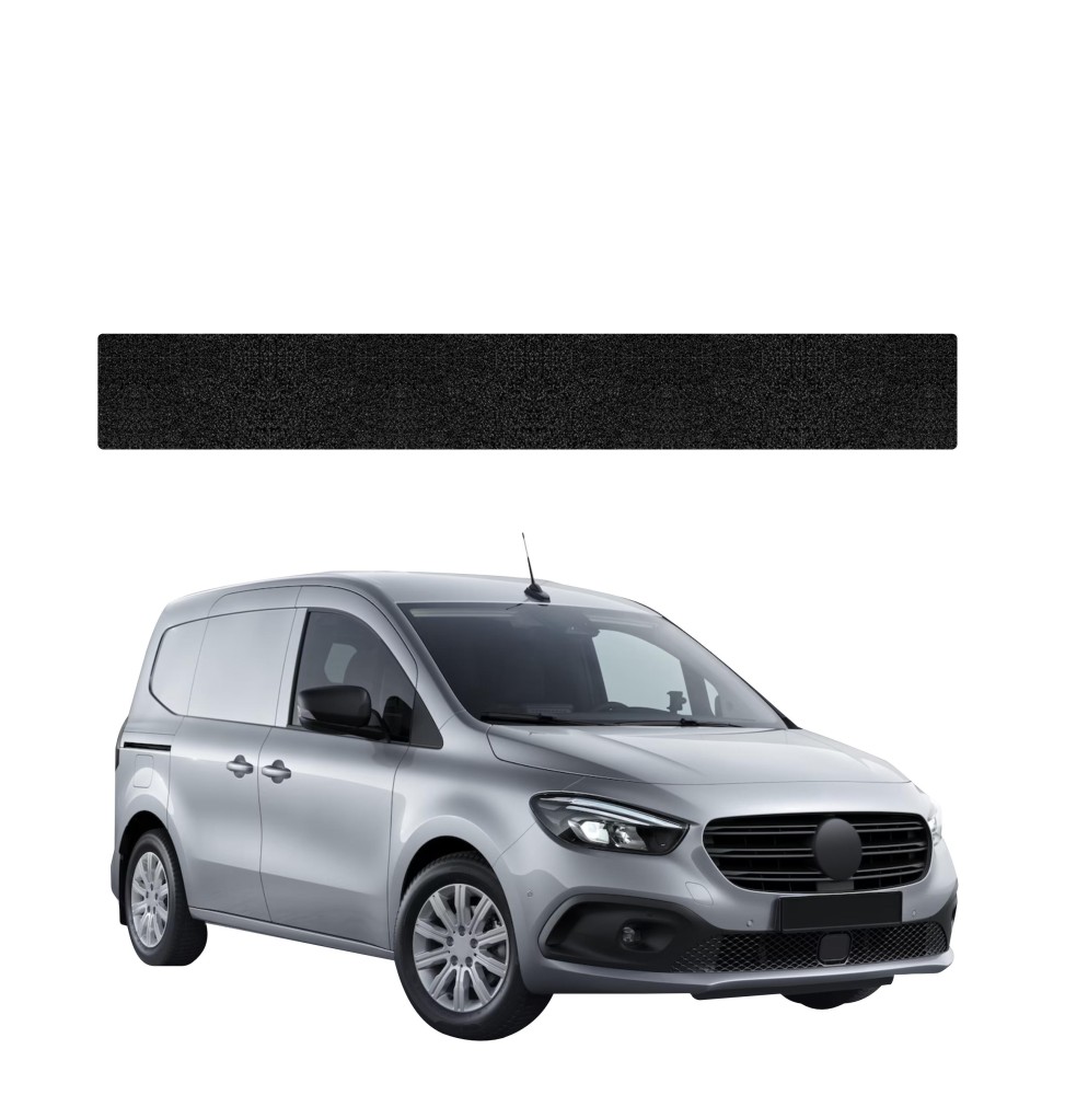 Powłoka techniczna na prawy próg drzwi ładowni do Mercedes-Benz Citan (2021-2026) GRIZZ HeavyDuty Czarna