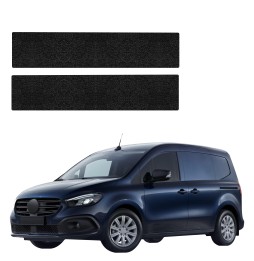 Powłoka techniczna na progi przednie do Mercedes-Benz eCitan (2021-2026) GRIZZ 2w1 HeavyDuty Czarna