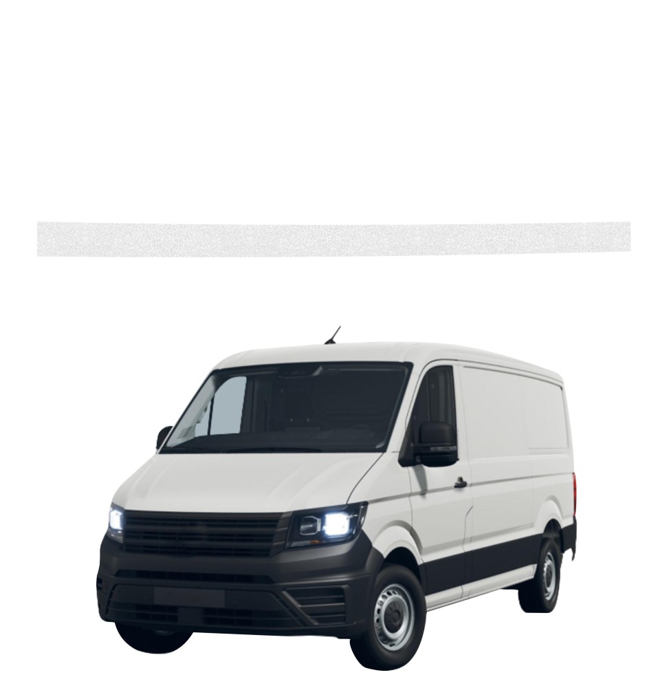 Powłoka techniczna na prawy próg drzwi ładowni do Volkswagen Crafter (2016-2026) GRIZZ HeavyDuty Bezbarwna