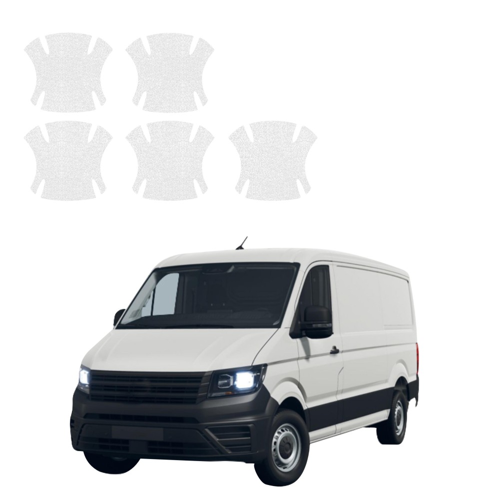 Powłoka techniczna pod klamki do Volkswagen Crafter (2016-2026) GRIZZ 5w1 HeavyDuty Bezbarwna